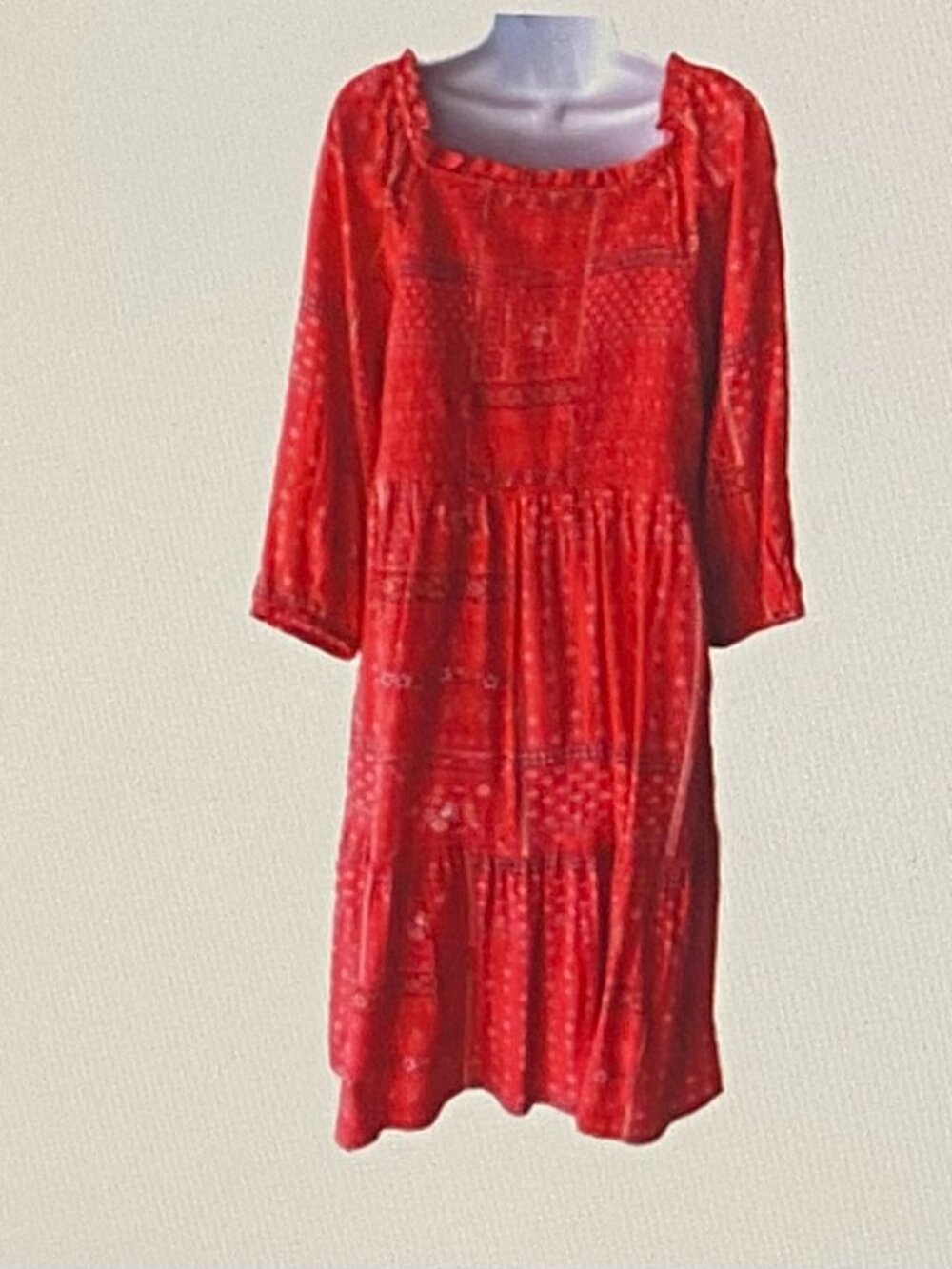 BEACH LUNCH LOUNGE BOHO MIDI DRESS - Picture 3 of 8